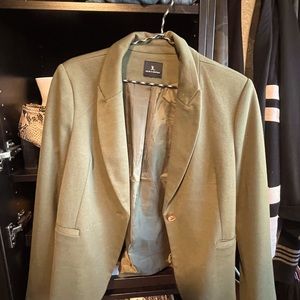Dark green blazer
